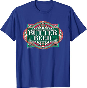 Fantastic Beasts 3 Butter Beer Label T-Shirt - T-Shirt | Royal