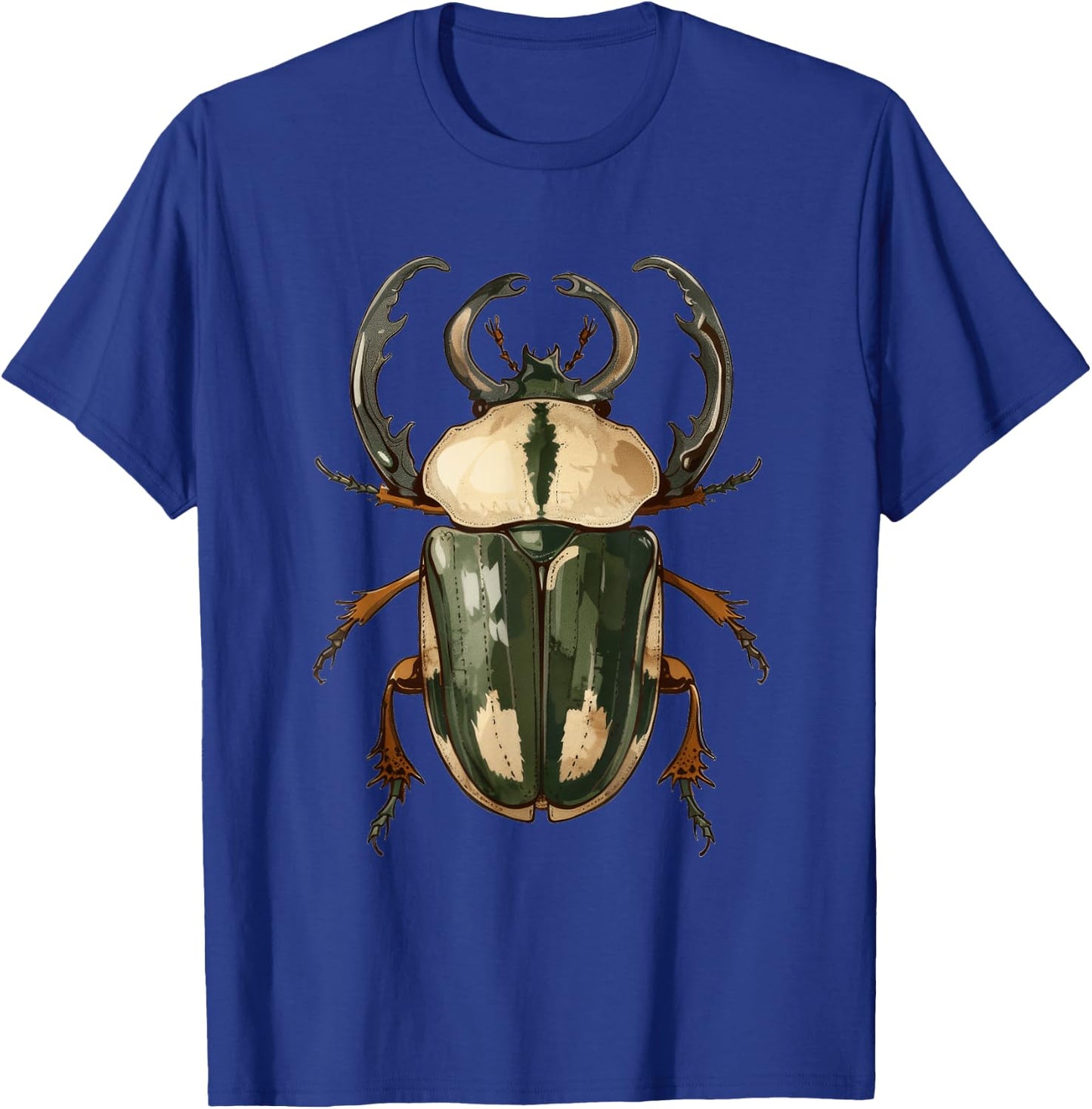Hercules Beetle Vintage T-Shirt - T-Shirt | Royal