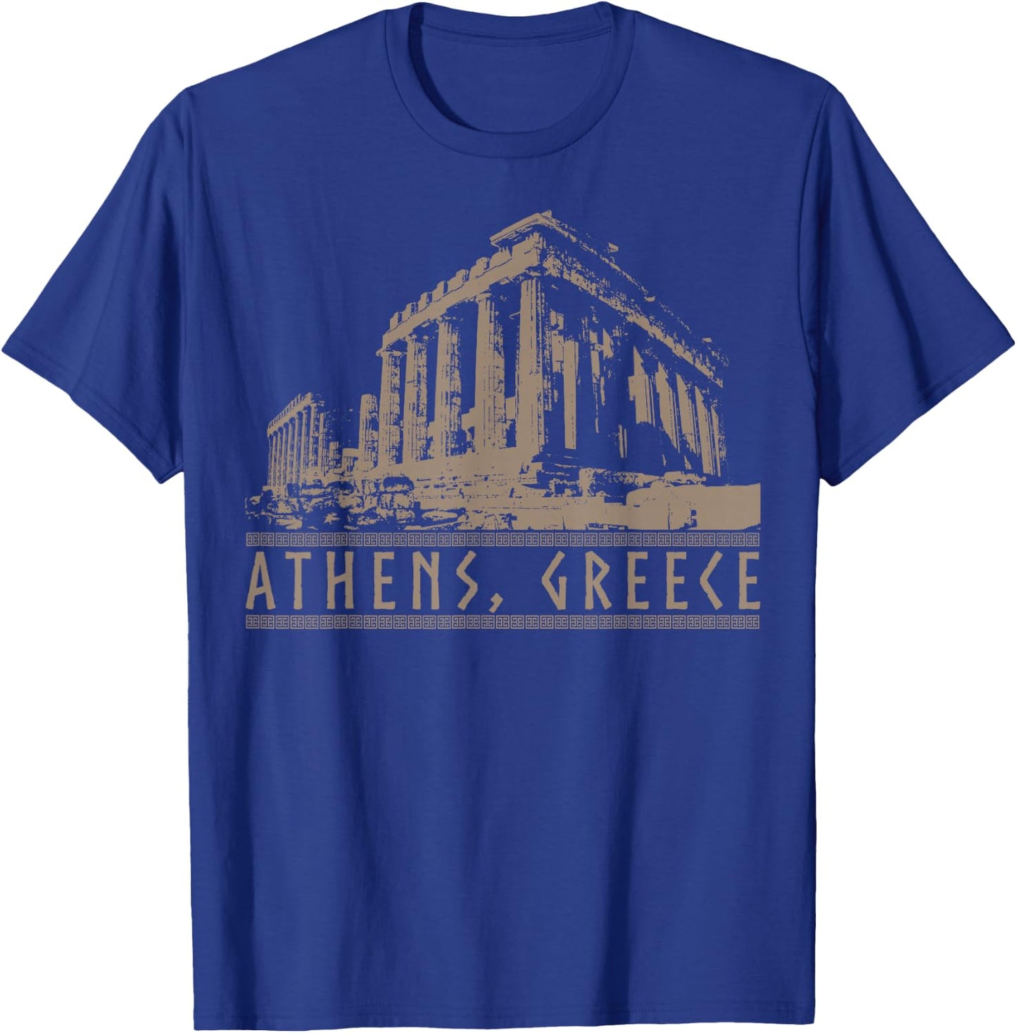 Athens, Greece Parthenon Acropolis Greek Mythology Athenian T-Shirt - T-Shirt | Royal