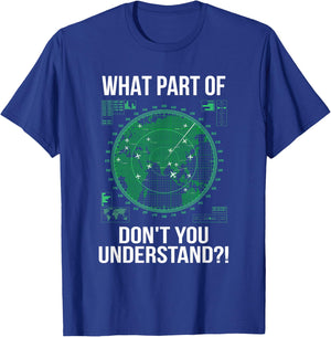 Air traffic controller T-Shirt - T-Shirt | Royal