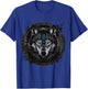 Viking Odins Wolves Geri & Freki Runes Wolf T-Shirt - T-Shirt | Royal