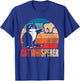 Funny Retro Best Cat Whisperer with Fist Bump Gift Men Women T-Shirt - T-Shirt | Royal