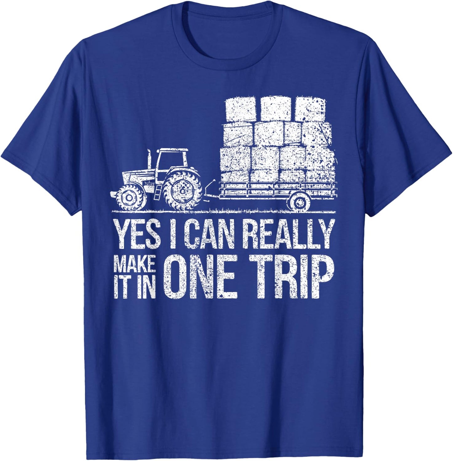Farm Humor Hay Season Farmer T-Shirt - T-Shirt | Royal