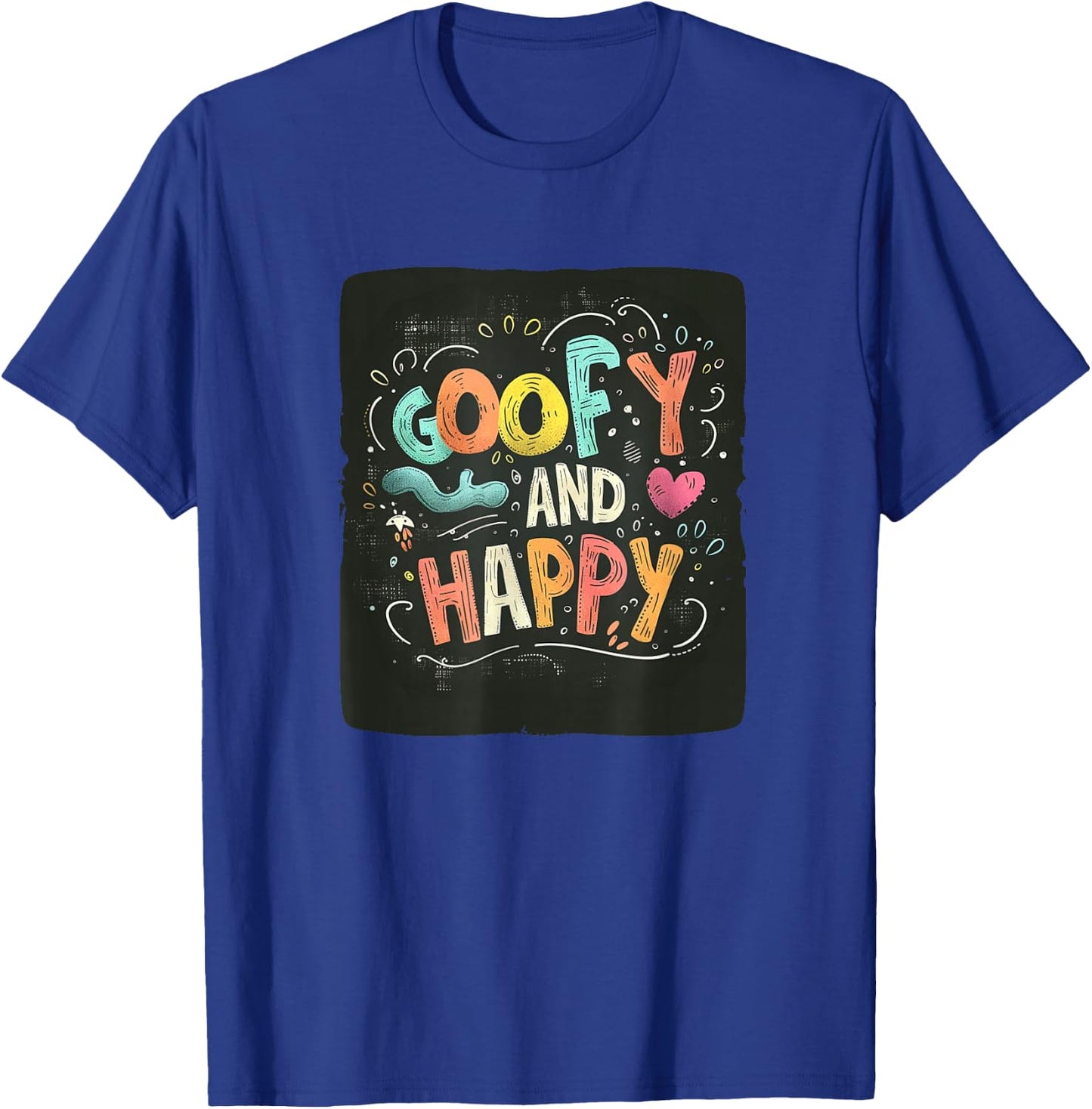 Cool Goofy and Happy Speech Costume for Adults and Kids T-Shirt - T-Shirt | Royal