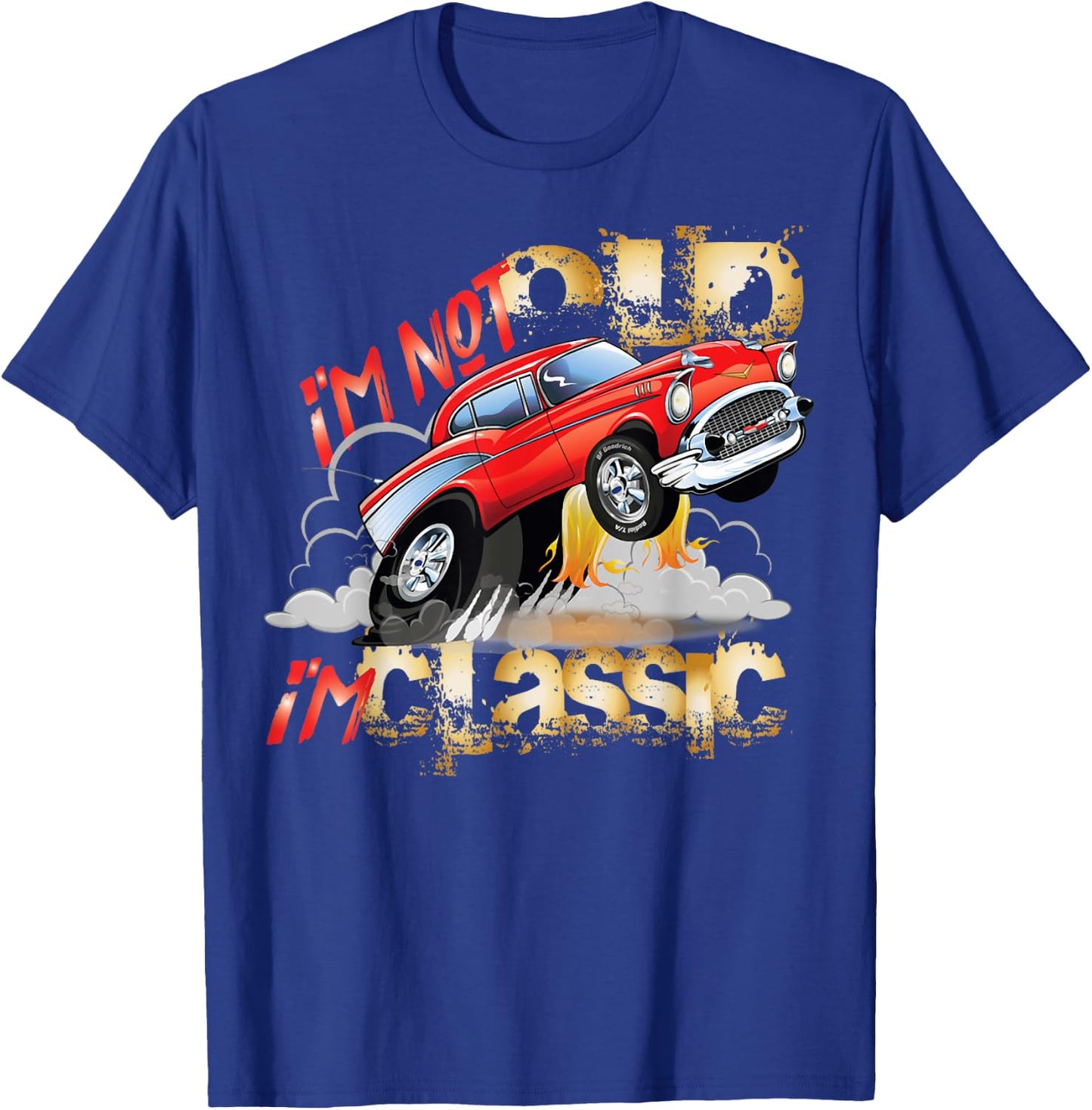 1957 57 Chevys Truck Vintage Hotrod Cars T-Shirt - T-Shirt | Royal