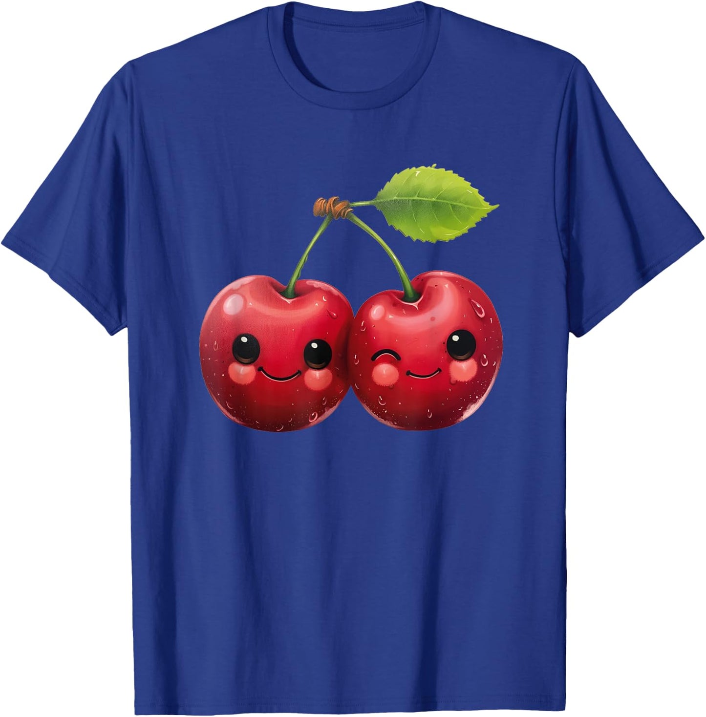 Funny Cherries Cherry T-Shirt - T-Shirt | Royal