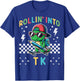 Rollin Into TK Dinosaur First Day of TK Kid I’m Ready for TK T-Shirt - T-Shirt | Royal