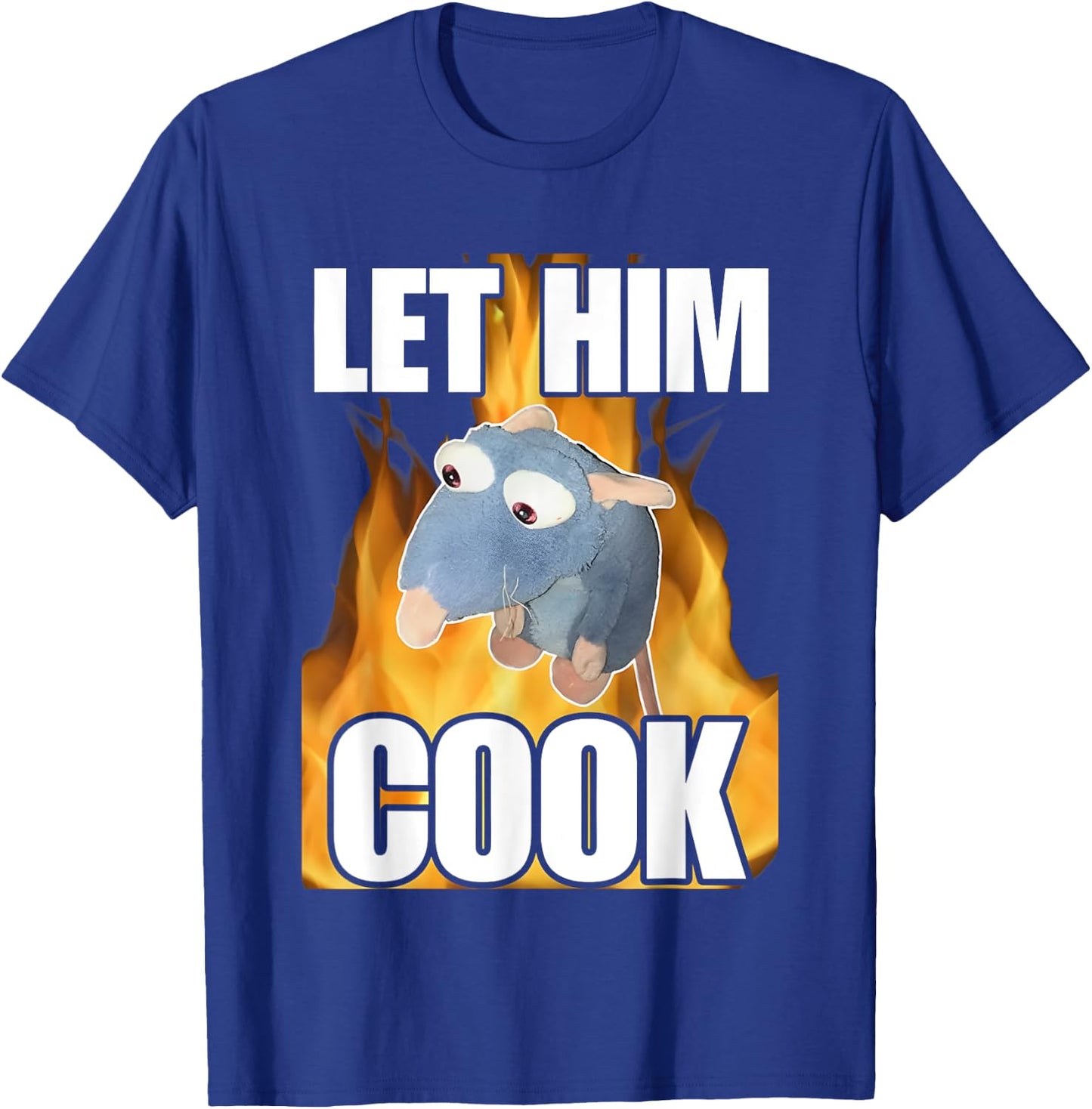 Rat Let Him Cook Funny Women T-Shirt - T-Shirt | Royal