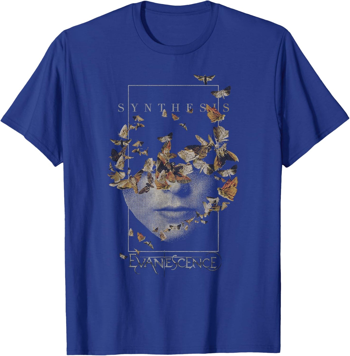Evanescence – Half Face T-Shirt - T-Shirt | Royal