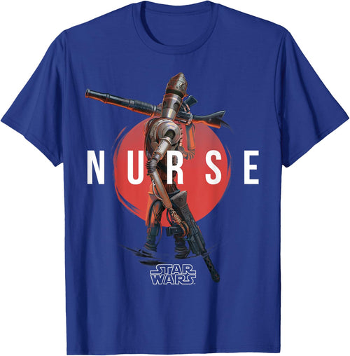 Star Wars The Mandalorian IG-11 Nurse Droid Red Sun Portrait
