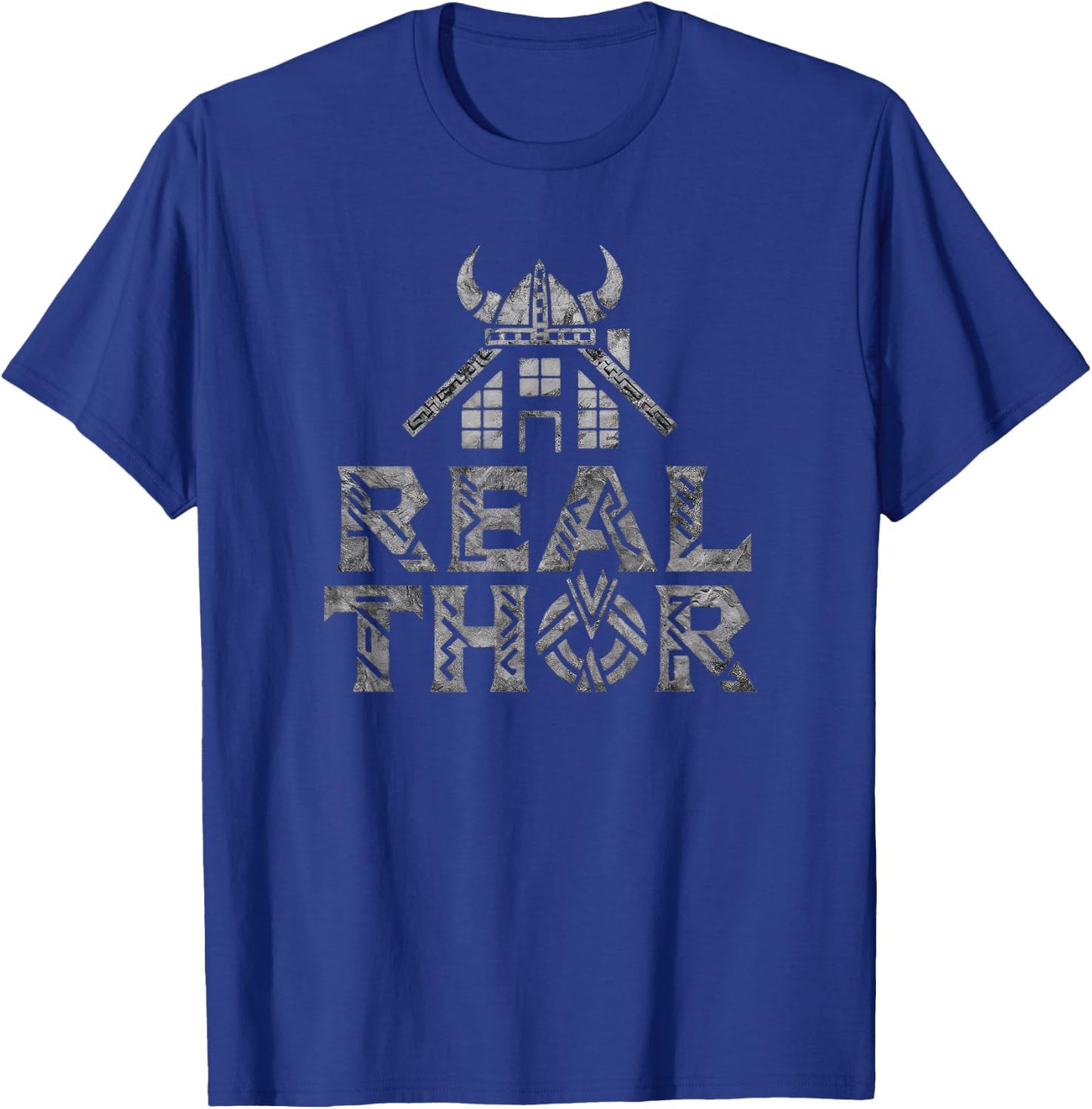 Realtor Viking Real Thor - Real Estate And Nose Mythology T-Shirt - T-Shirt | Royal