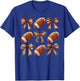 Coquette Bow American Football Thanksgiving Autumn Fall Yall T-Shirt - T-Shirt | Royal