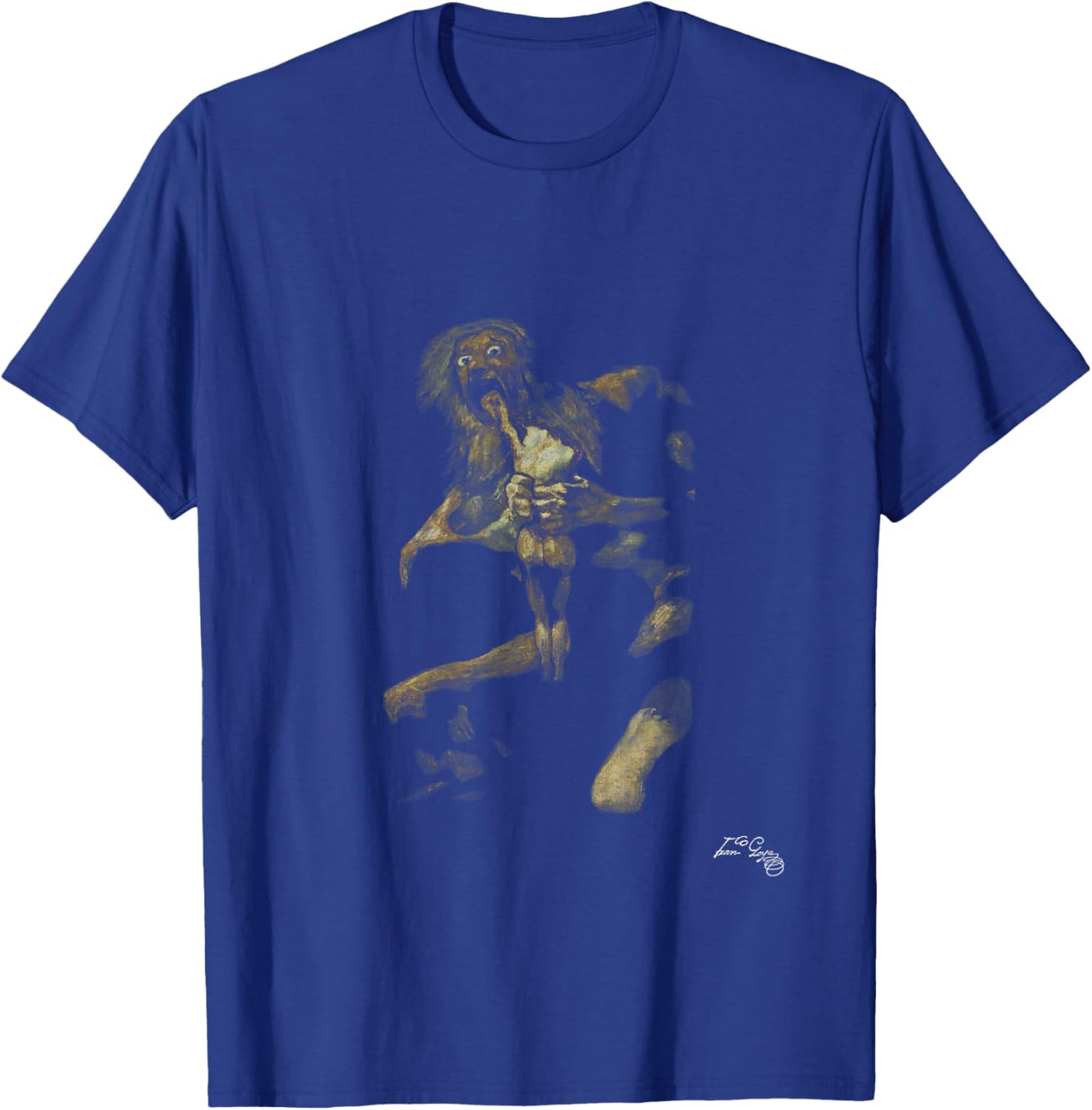 Francisco Goya - Saturn devours his children Art Demon T-Shirt - T-Shirt | Royal