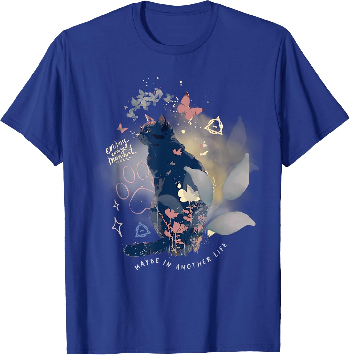 Therian Cat Another Life Men Women Kids T-Shirt - T-Shirt | Royal