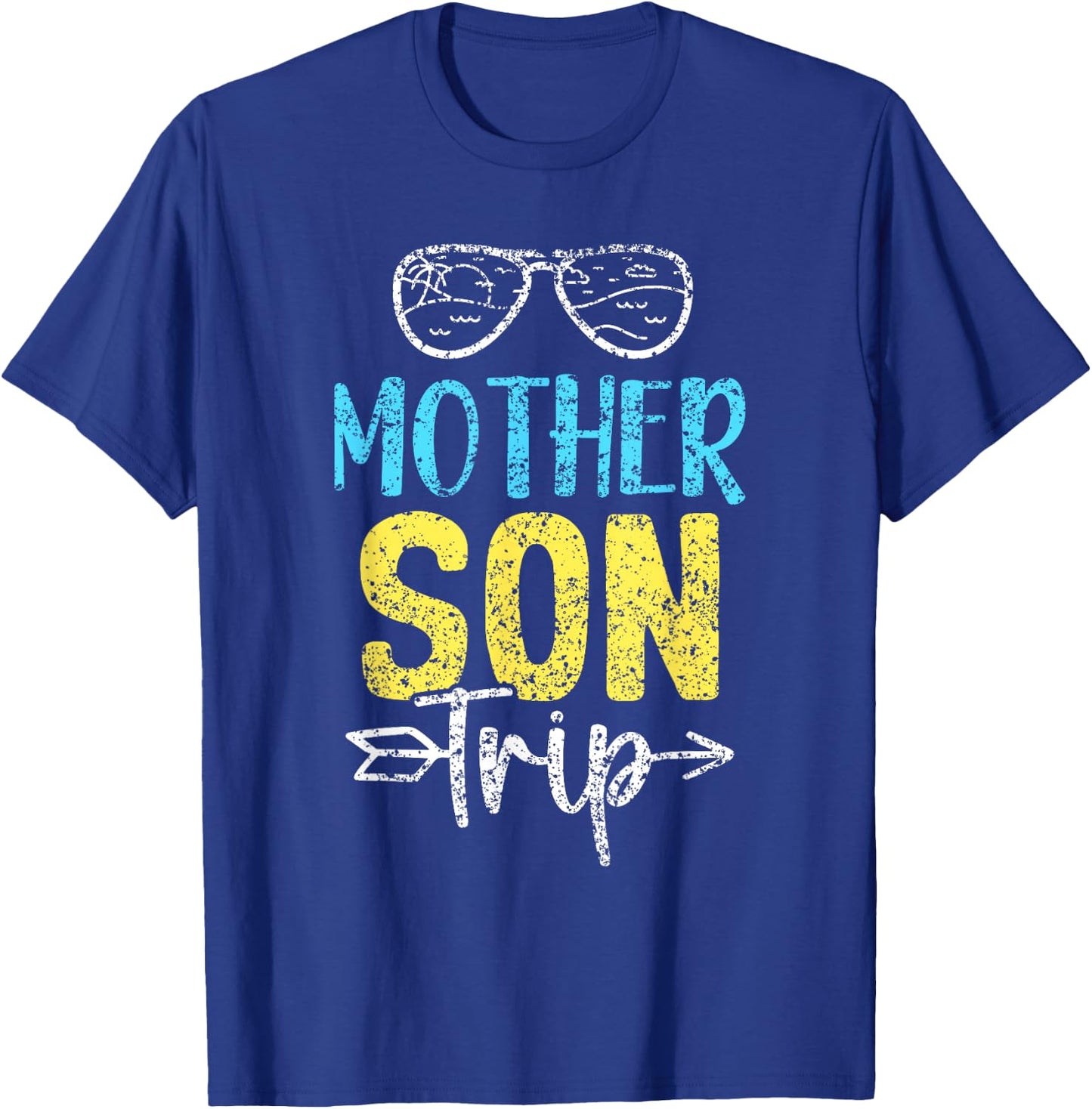 Mother Son Travel Mother's Day Mum Matching Mother Son Mum T-Shirt - T-Shirt | Royal