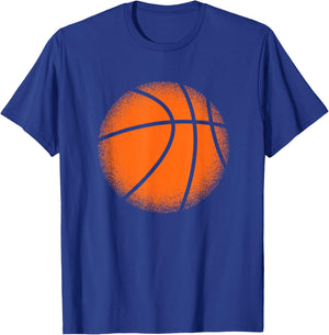 Basketball Player Coach Funny Bball Lover Sports Vintage T-Shirt - T-Shirt | Royal