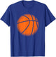 Basketball Player Coach Funny Bball Lover Sports Vintage T-Shirt - T-Shirt | Royal