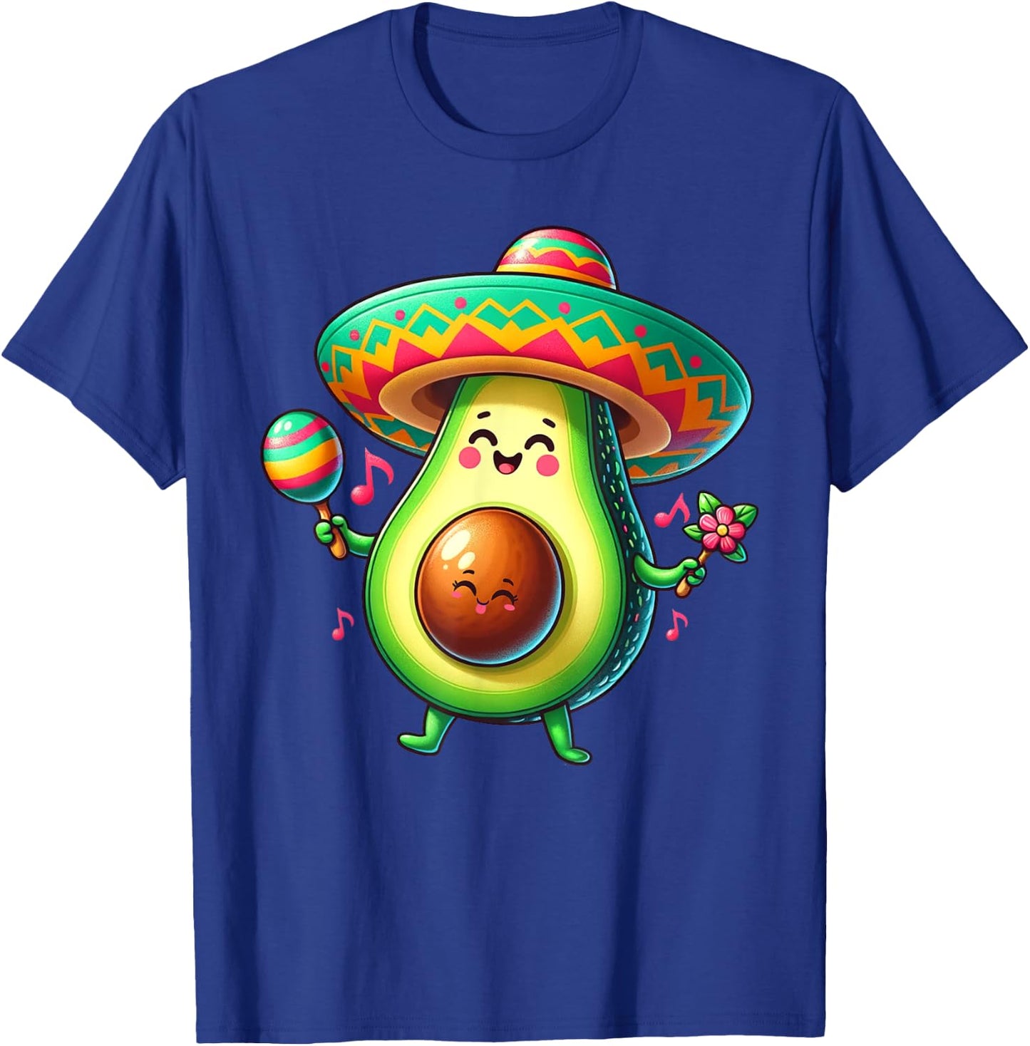 Pregnancy mom to be Avocado Pregnant Mamacado Cinco De Mayo T-Shirt - T-Shirt | Royal
