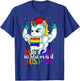 Gay as Fuck Pride Week Unicorn Lesbian Gay T-Shirt - T-Shirt | Royal