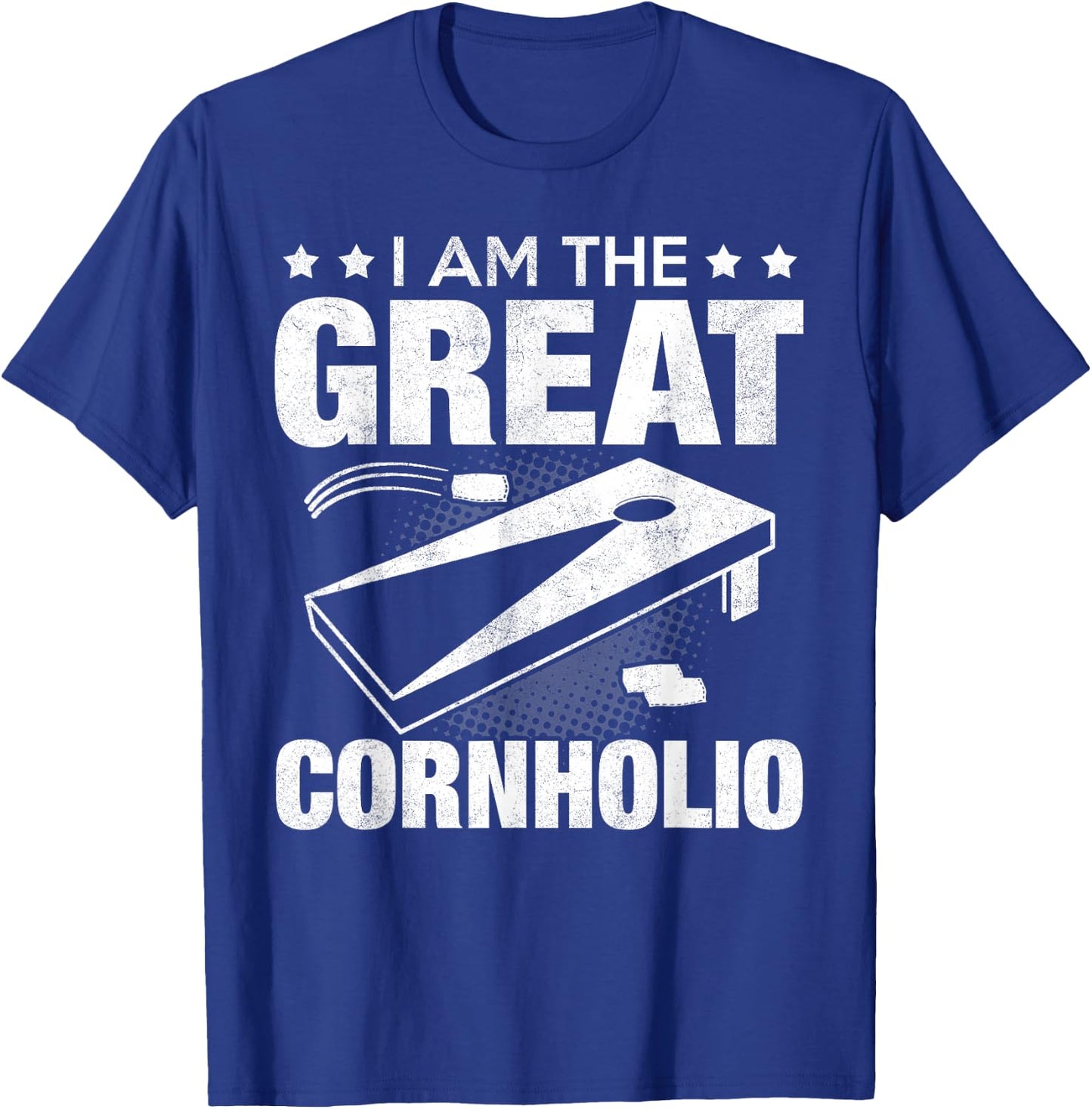 Cornhole Teams I Am the Great Cornholio Black X-Small T-Shirt - T-Shirt | Royal
