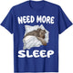 Cute Irish Wolfhound Need More Sleep Pajamas Nightgown T-Shirt - T-Shirt | Royal