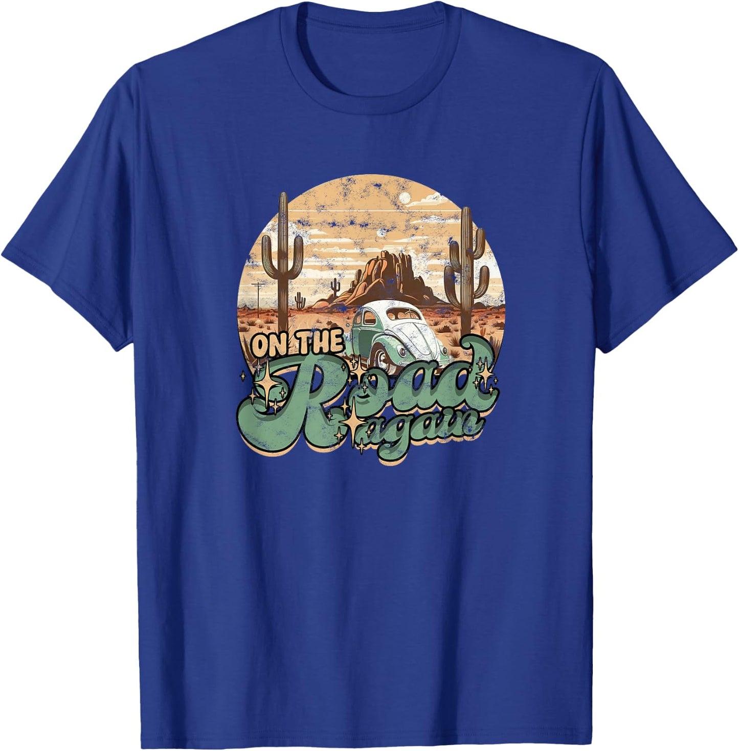 On The Road Again T-Shirt - T-Shirt | Royal
