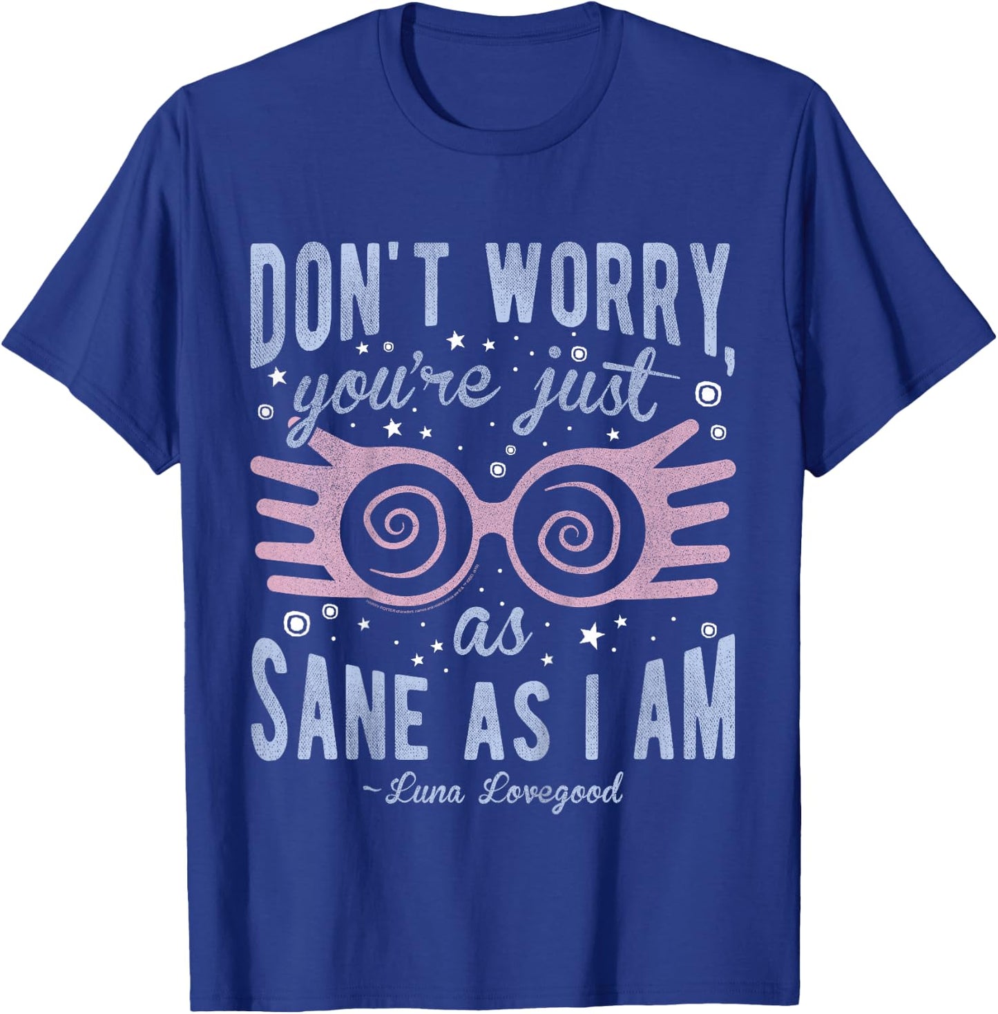 Kids Harry Potter Luna You're Just As Sane As I Am Quote T-Shirt - T-Shirt | Royal