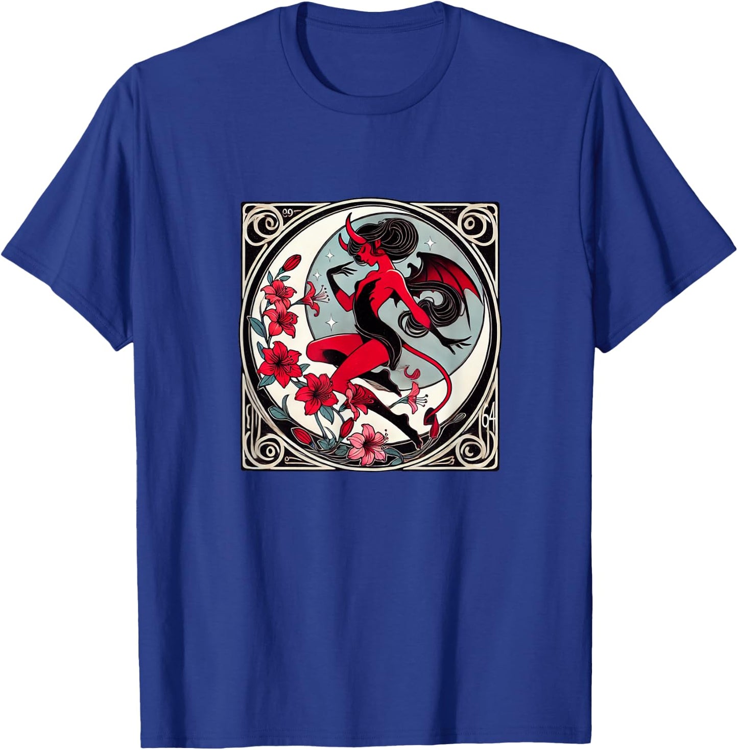 Devil Girl Pinup Illustration Devil girls T-Shirt - T-Shirt | Royal
