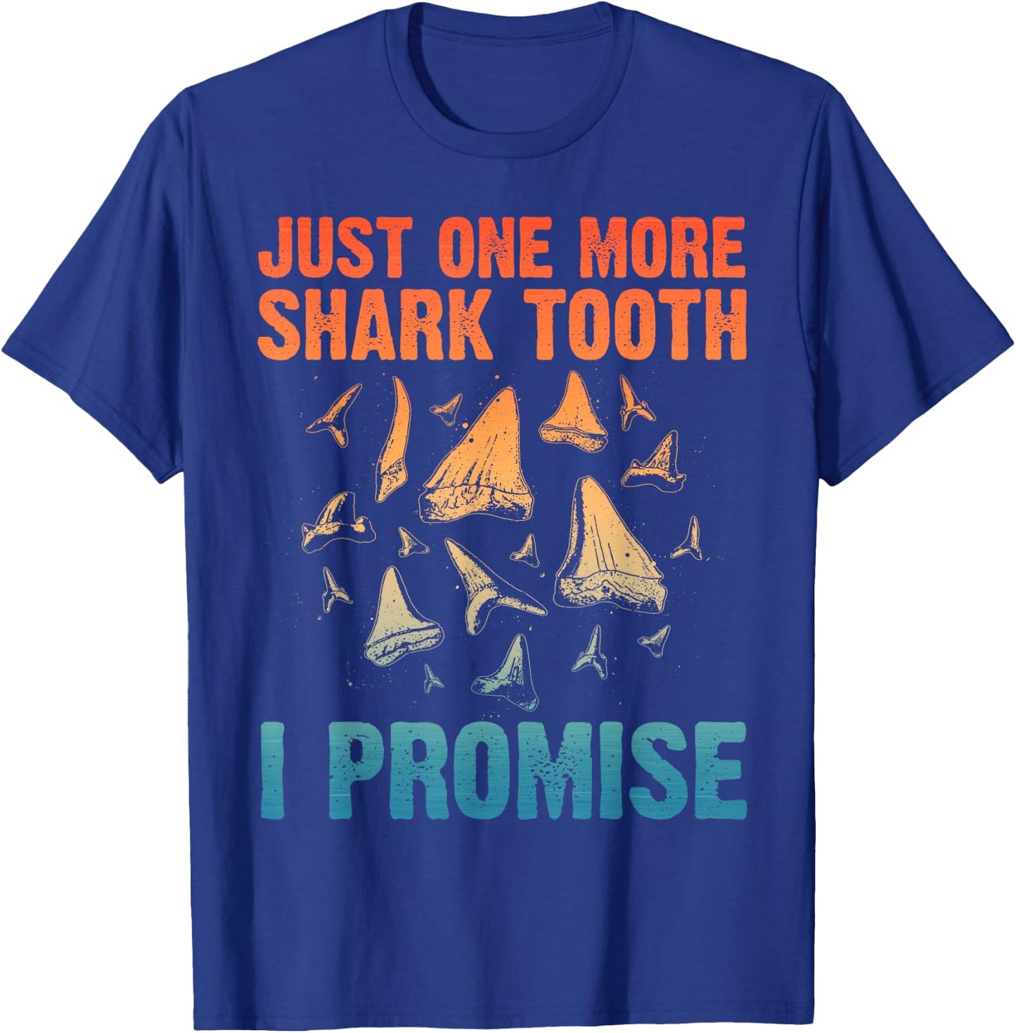 Funny Shark Teeth Art Women Shark Teeth Lover T-Shirt - T-Shirt | Royal