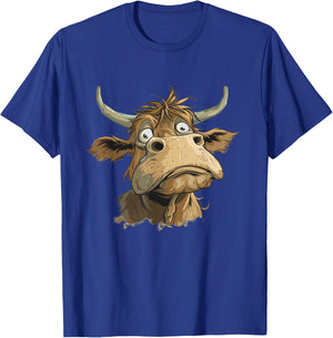Nice Bullock Costume for pretty Animals and Cattle Lovers T-Shirt - T-Shirt | Royal