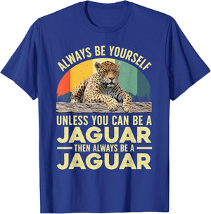 Cool Jaguar Design Women Kids Safari Jaguar Lover T-Shirt - T-Shirt | Royal