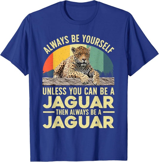 Cool Jaguar Design Women Kids Safari Jaguar Lover T-Shirt - T-Shirt | Royal
