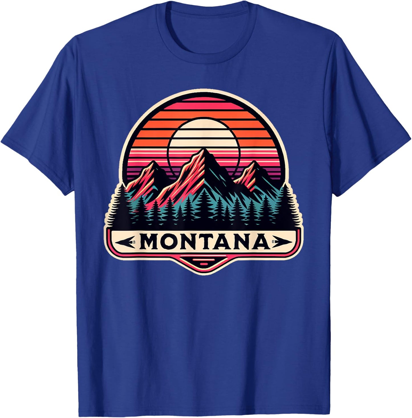 Montana T-Shirt - T-Shirt | Royal