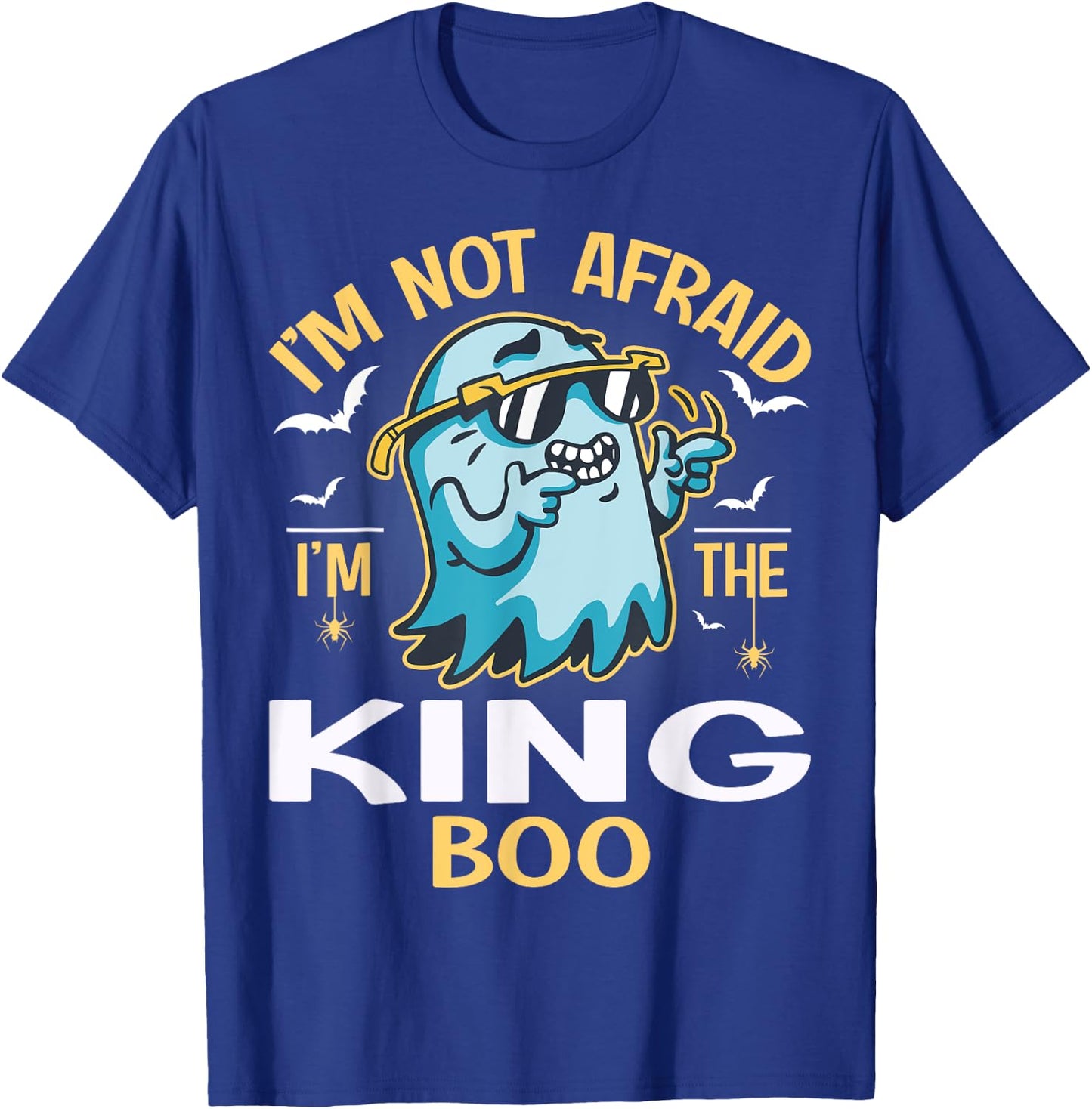 Matching Halloween Costume I'm The King Boo T-Shirt - T-Shirt | Royal