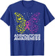 Adenomyosis Awareness Adenomyosis Butterfly T-Shirt - T-Shirt | Royal