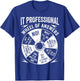 IT Professional Geek Wheel Of Answers Information Technology T-Shirt - T-Shirt | Royal