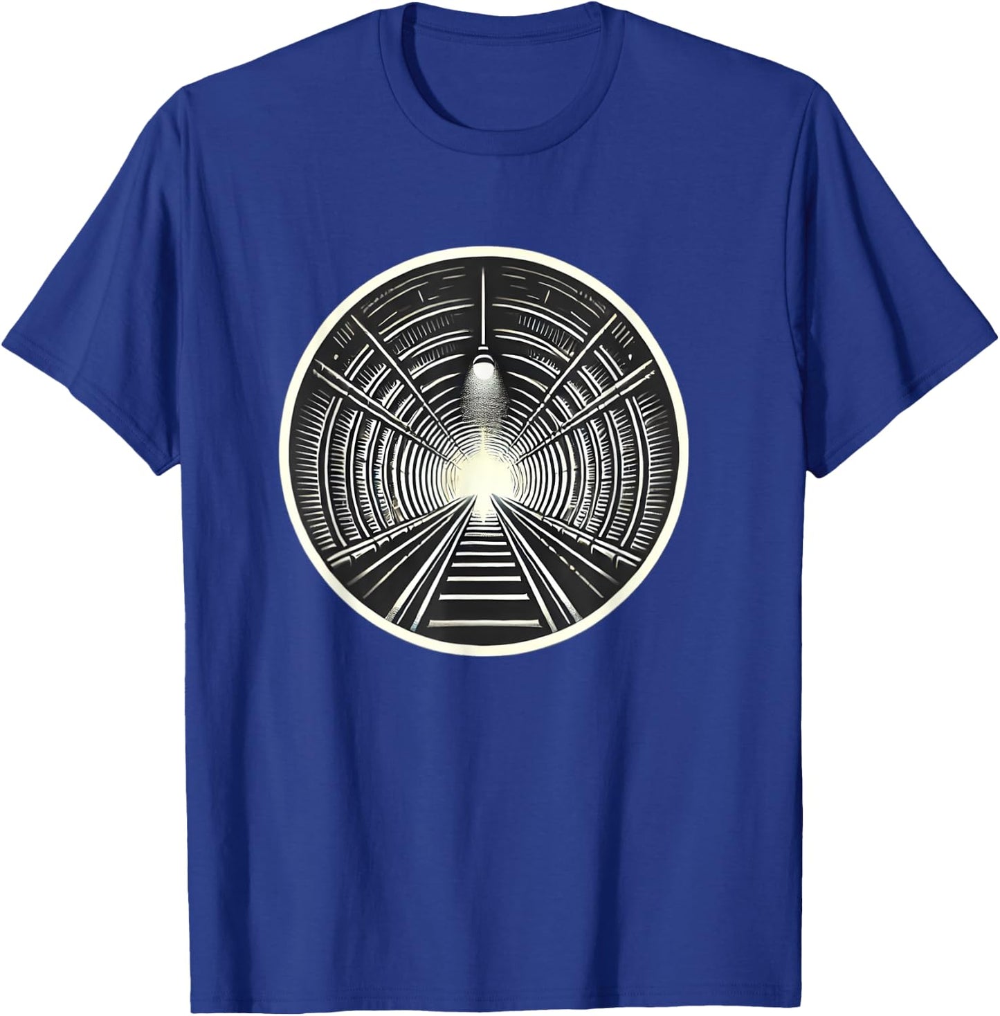Tunnel Vision Urban Exploration T-Shirt - T-Shirt | Royal