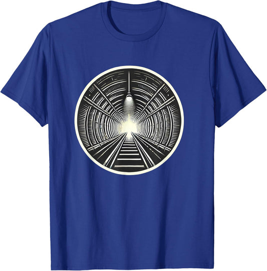 Tunnel Vision Urban Exploration T-Shirt - T-Shirt | Royal