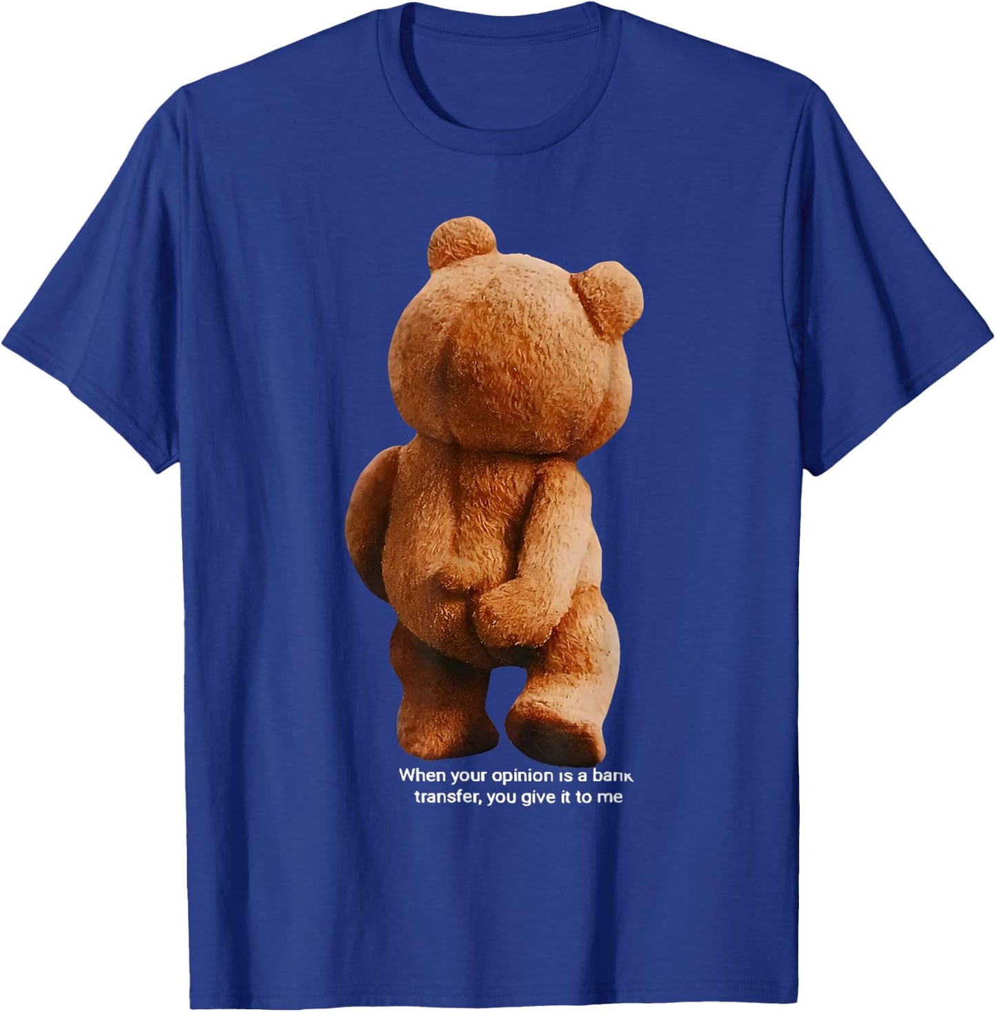 Cute teddy adorable baby bear baby and birthday Teddy Bear T-Shirt - T-Shirt | Royal