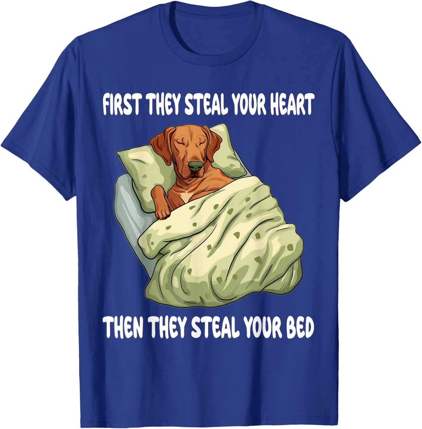 Rhodesian Ridgeback Sleeping Pajamas Nightgown T-Shirt - T-Shirt | Royal