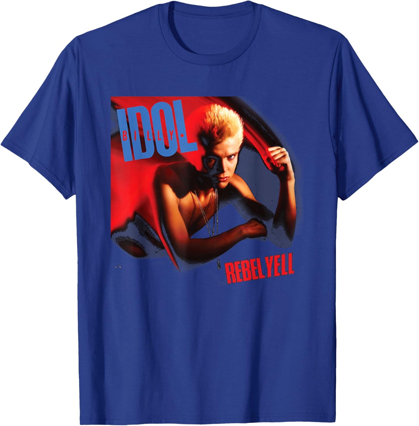 Billy Idol - Rebel Yell Album Cover T-Shirt - T-Shirt | Royal