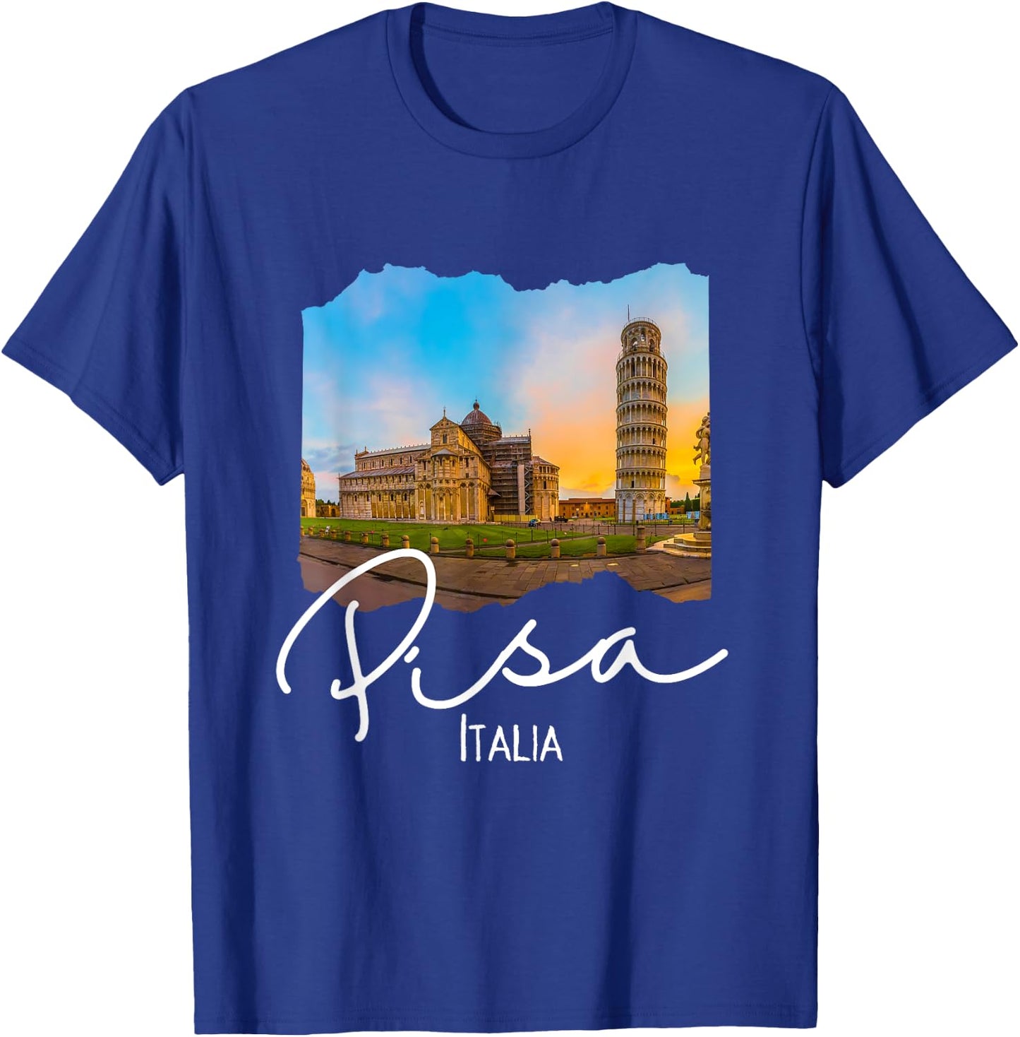 The Leaning Tower Of Pisa Souvenir / Pisa Italy T-Shirt - T-Shirt | Royal