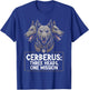 Cerberus Three Headed Dog Mythical Creature Greek Mythology T-Shirt - T-Shirt | Royal