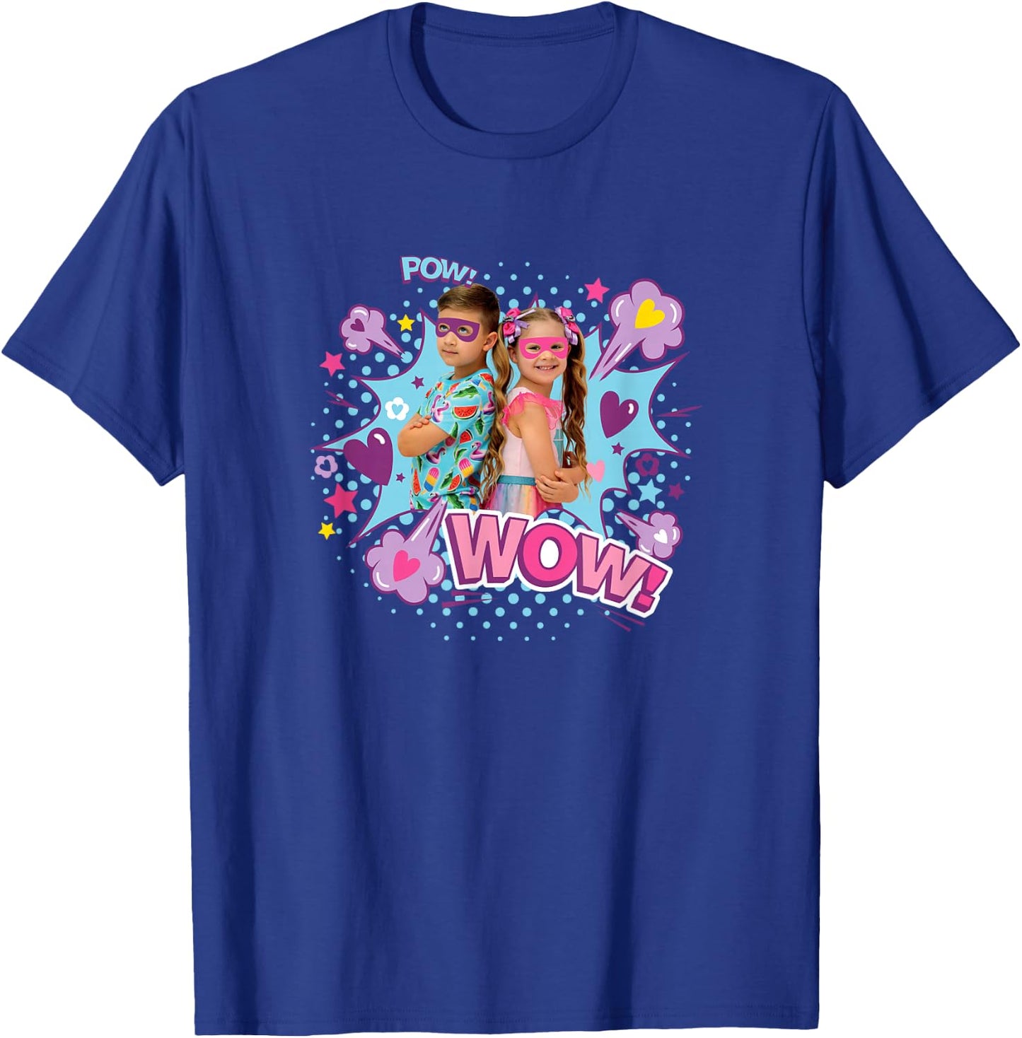 Love Diana and Roma Super Heroes T-Shirt - T-Shirt | Royal