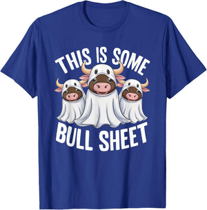 This Is Some Bull Sheet Funny Halloween Costume bull funny T-Shirt - T-Shirt | Royal
