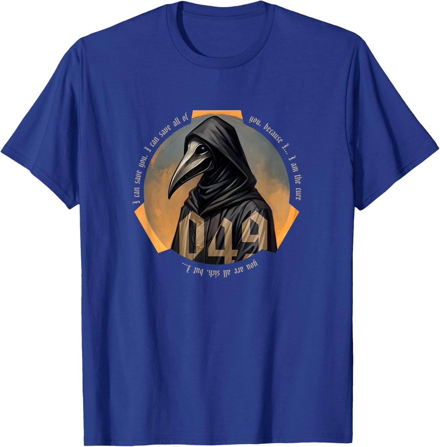 SCP-049 Plague Doctor SCP Foundation Cure Kids Adults T-Shirt - T-Shirt | Royal