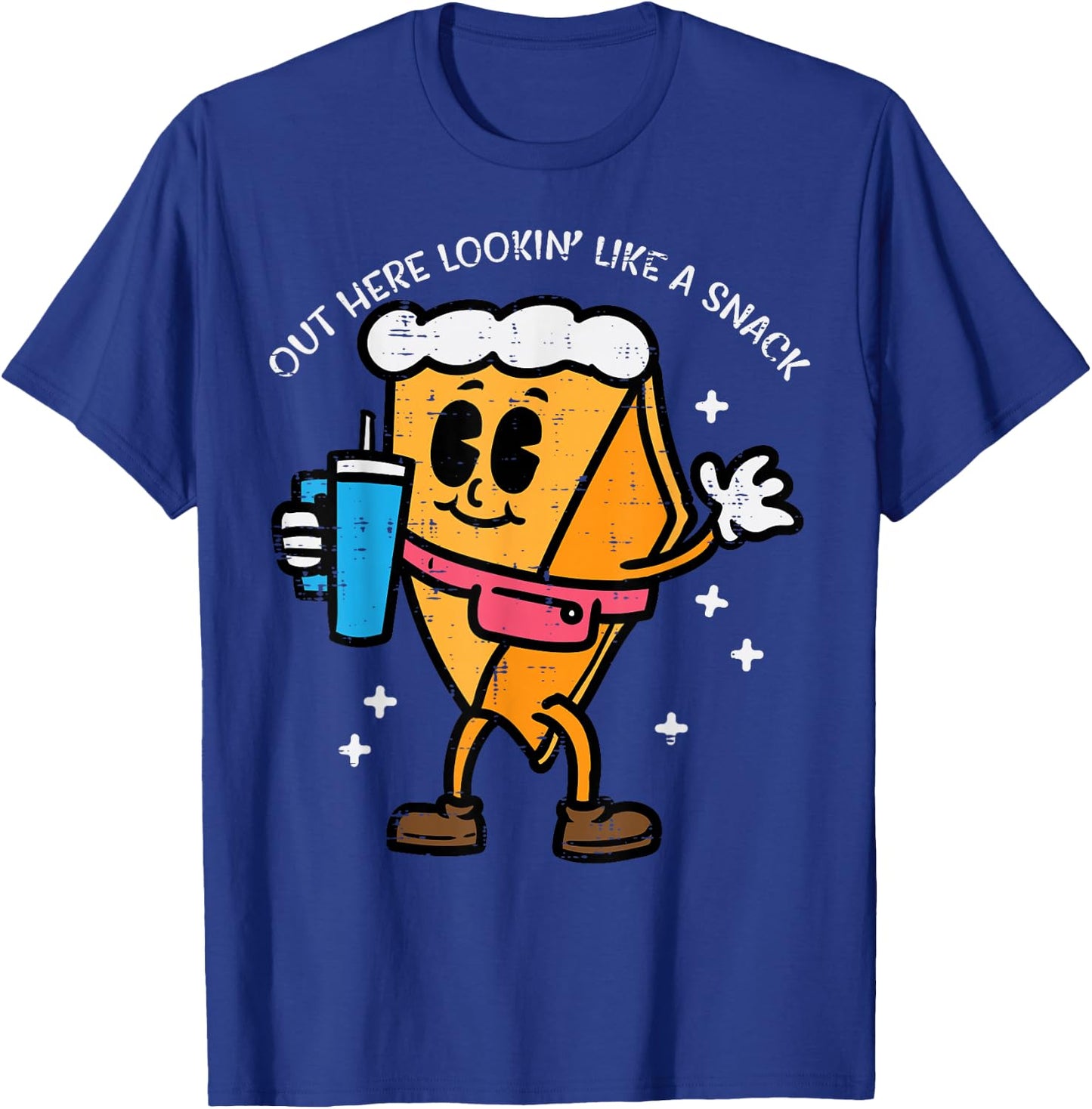 Thanksgiving Pumpkin Pie Lookin Like Snack Kids Men Women T-Shirt - T-Shirt | Royal