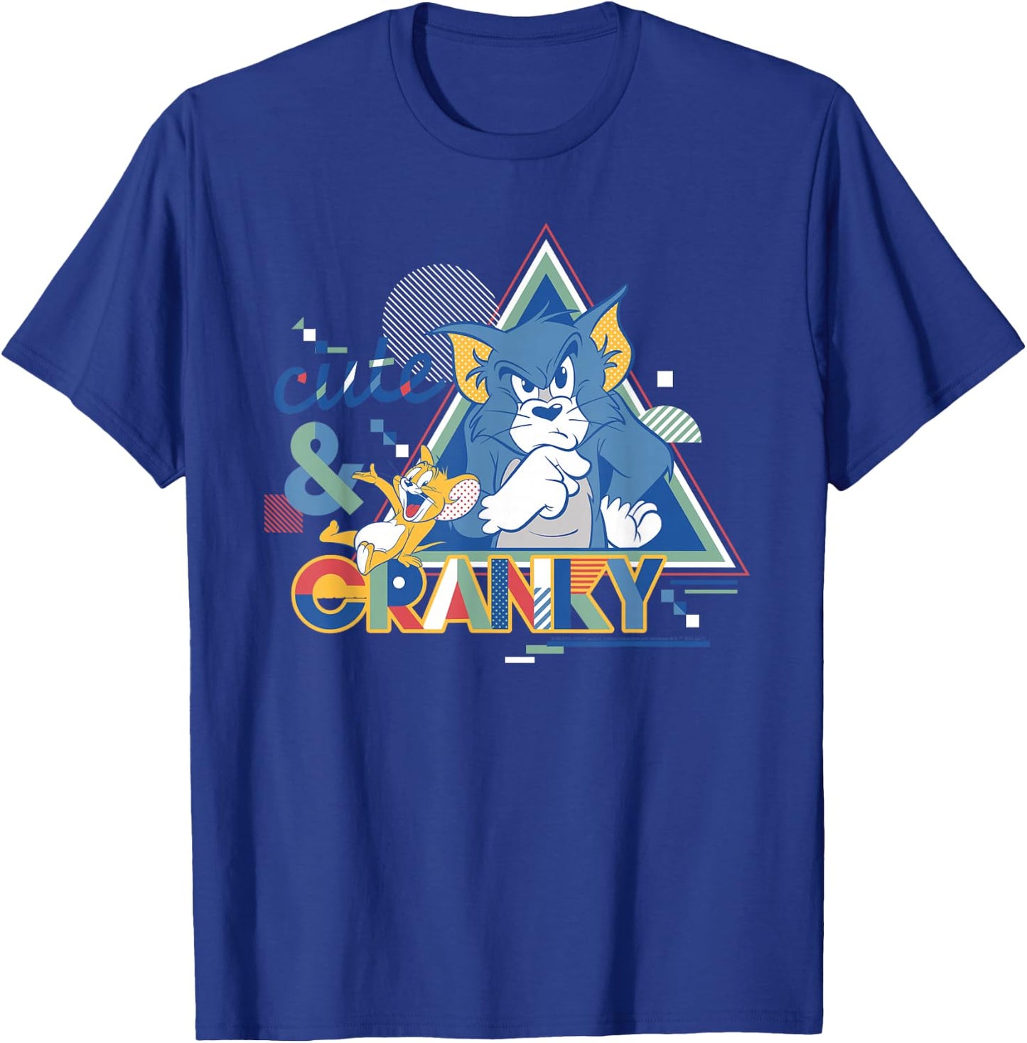 Tom and Jerry Cranky and Cute T-Shirt - T-Shirt | Royal
