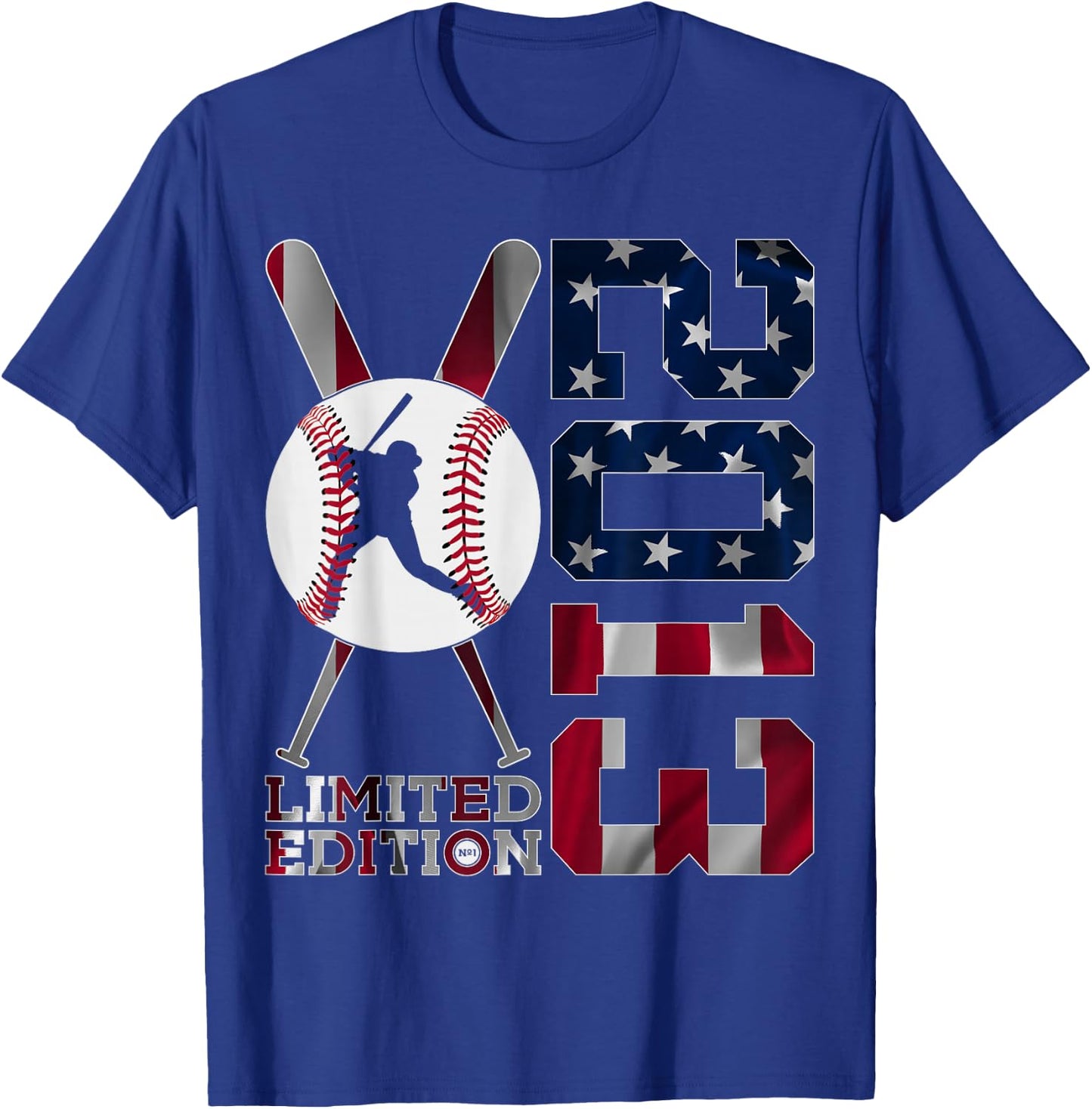 12th BIRTHDAY BASEBALL LIMITED EDITION 2013 T-Shirt - T-Shirt | Royal
