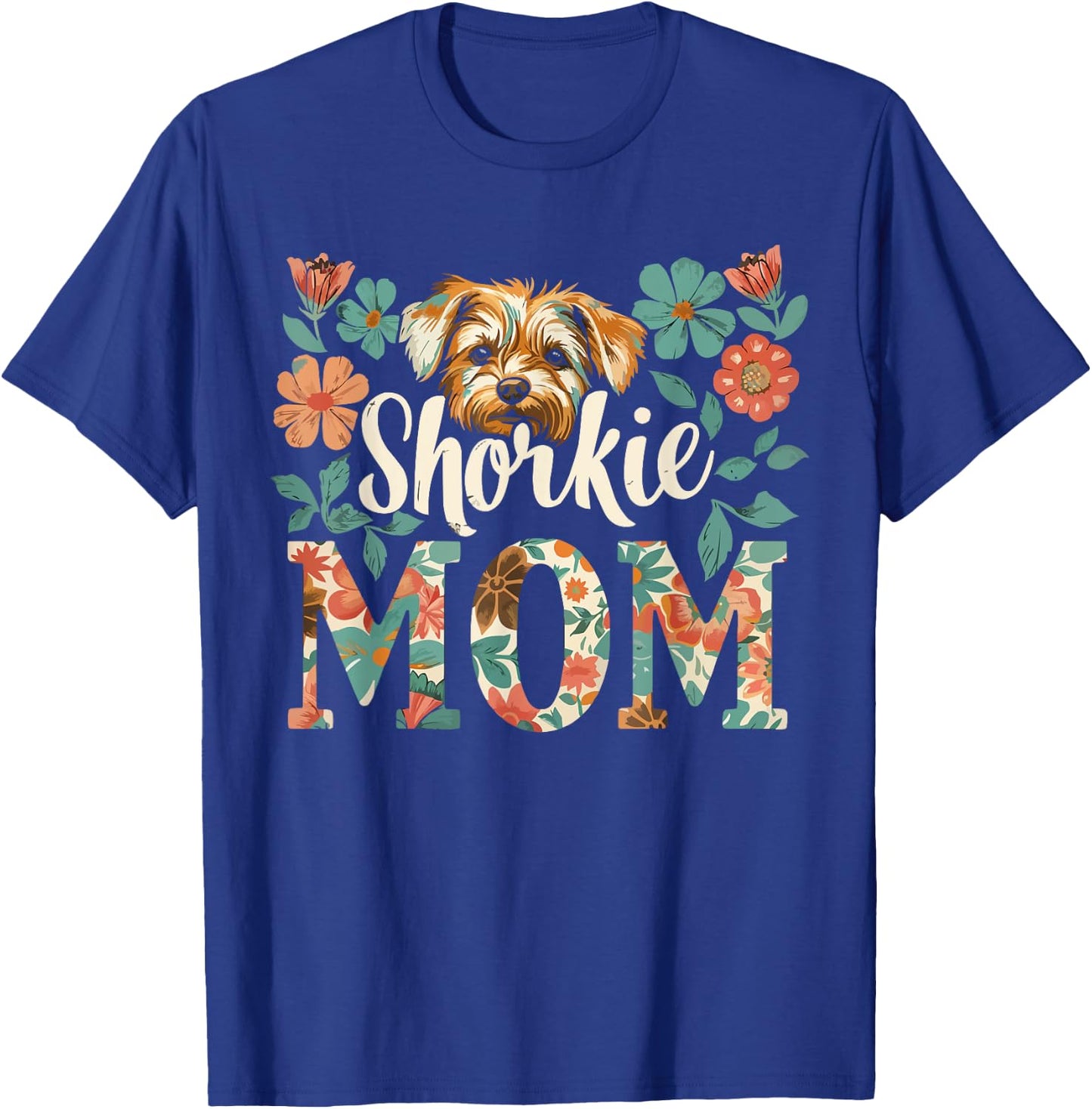 Shorkie Owner Dog Lover Puppy Shih Tzu Yorkshire Terrier T-Shirt - T-Shirt | Royal